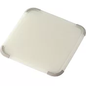 日本RISU｜LIBERALISTA抗菌雙面砧板(正方形) 灰白色