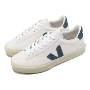 Veja 休閒鞋 Campo Chromefree Leather 女鞋 白 藍 小白鞋 百搭 CP0503121A