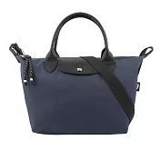 LONGCHAMP S號 LE PLIAGE ENERGY 再生帆布二用包 海軍藍