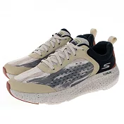 SKECHERS GO RUN ELEVATE 男慢跑鞋-米白-220322NAT US10 白色