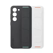 SAMSUNG Galaxy S23 5G 原廠矽膠薄型保護殼 ( 附指環帶 ) (EF-GS911) 白色
