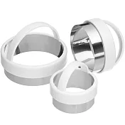 《KitchenCraft》提把餅乾壓模3件 | 餅乾模 餅乾壓模 烘焙點心 - 圓圈