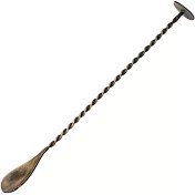 《Utopia》不鏽鋼吧平匙 | 吧匙 吧叉匙 吧勺 調酒用具 - 銅28cm