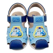 台灣製波力寶寶涼鞋-藍色 另有粉色可選 (P102-1) 台灣製 台灣製童鞋 MIT MIT童鞋 波力 救援小隊 救援小英雄 寶寶鞋 寶寶涼鞋 POLI 安寶 Amber