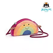 英國 JELLYCAT 斜背包 Amuseable Rainbow Bag 彩虹