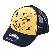 【ONEDER 旺達棉品】Pokémon寶可夢皮卡丘童帽 透氣兒童網帽 棒球帽- PK-LNS002