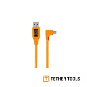 Tether Tools CU51RT02-ORG USB 2.0 到 Mini-B 2.0 5-Pin 傳輸線 50cm