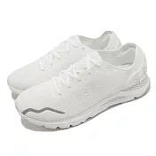 Under Armour 慢跑鞋 HOVR Sonic 6 男鞋 白 銀 反光 運動鞋 UA 3026121100 28.5cm WHITE/SILVER