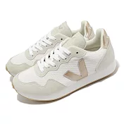 Veja 休閒鞋 SDU Alveomesh 女鞋 白 金 復古 運動鞋 麂皮 艾瑪華森 RR1803156A 25.5cm WHITE/PLATINE