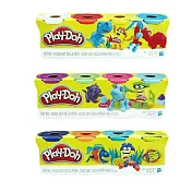 【Play-Doh 培樂多】創意DIY系列-四色組經典款 (4oz) (顏色隨機) HB5517