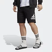 ADIDAS M MH BOSShortFT 男休閒短褲-黑-IC9401 M 黑色