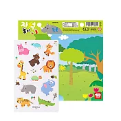 韓國《Ariati》 -- 迷您磁性貼-動物 ☆