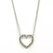 Bear & Color著色【晶鑽愛心】項鍊