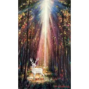 【玲廊滿藝】盧來全-沐光福祿45.5x27cm