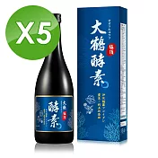 【Nutrimate你滋美得】大鶴極頂酵素-褐藻醣膠新配方(720ml/瓶)x5瓶