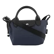 LONGCHAMP LE PLIAGE ENERGY 迷你再生帆布二用包 (海軍藍)