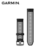 GARMIN Quick Release 22mm 矽膠錶帶 率性黑