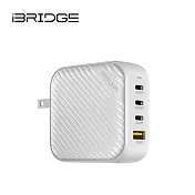 iBRIDGE GaN 100W極速電源供應器 白