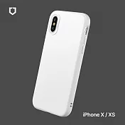 犀牛盾 iPhone X / XS (5.8吋) SolidSuit 經典防摔背蓋手機保護殼- 經典白