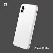 犀牛盾 iPhone XS Max (6.5吋) SolidSuit 經典防摔背蓋手機保護殼- 經典白