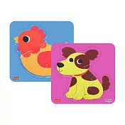 韓國《Ariati》-- 磁性拼圖-小狗&公雞 ☆