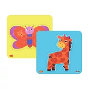 韓國《Ariati》-- 磁性拼圖-蝴蝶&長頸鹿 ☆