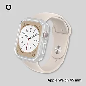 犀牛盾 Apple Watch Series 7/8/9 共用 45mm CrashGuard NX 防摔邊框保護殼- 透明