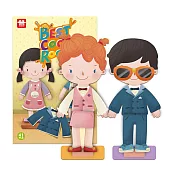 韓國《Ariati》-- 磁性遊戲書-試衣間 ☆