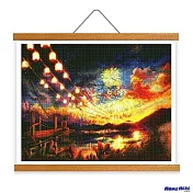 [HOMEHERE] DIY鑽石畫／煙火季節 掛軸無框版