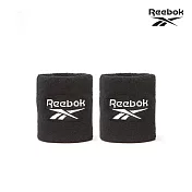 Reebok-棉質舒適運動護腕(2入)? (黑色)