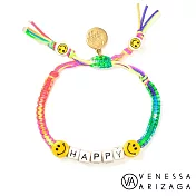 Venessa Arizaga HAPPY SMILE 笑臉手鍊 螢光彩色