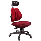 GXG 雙軸枕 雙背電腦椅(無扶手)TW-2604 EANH