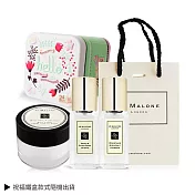 Jo Malone 香氛保養禮盒[香水鼠尾草+牡丹+潤膚乳霜]-公司貨