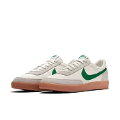 Nike 休閒鞋 Killshot 2 Leather 男鞋 白 綠 膠底 復古 皮革 432997-111