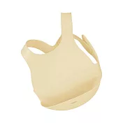 土耳其minikoioi-X型立體矽膠圍兜- 蜂蜜黃