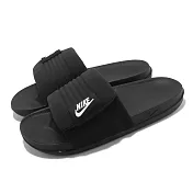 Nike 拖鞋 Offcourt Adjust Slide 男鞋 女鞋 黑 魔鬼氈 涼拖鞋 DQ9624-001