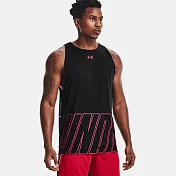 Under Armour 男 Baseline背心T-Shirt-黑-1361899-001 M 黑色