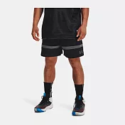 Under Armour  男 Baseline 短褲-黑-1377309-001 S 黑色