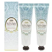 SABON 二合一臉部純淨磨砂膏(薄荷) 60ml*2 (百貨專櫃貨)