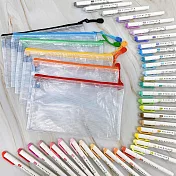 ZEBRA MILDLINER 雙頭柔性螢光筆 35色 送B6收納袋一個
