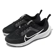 Nike 慢跑鞋 Air Zoom Pegasus 40 GS 女鞋 大童鞋 黑 白 小飛馬 運動鞋 緩震 DX2498-001