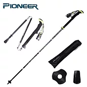 【開拓者 Pioneer】眼鏡蛇 碳纖維摺疊外鎖登山杖 摺疊登山杖(兩款任選) 長款