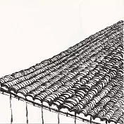 【玲廊滿藝】Zac Xiao-斜屋瓦18x18cm