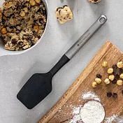 《MasterClass》SoftGrip不沾鍋矽膠刮杓(黑30cm) | 刮刀