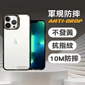VOORCA 軍規防摔保護殼 iPhone 13 Pro Max 6.7吋 防指紋四角強化 手機殼 (石墨灰)