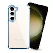 VOORCA for Samsung Galaxy S23 防護防指紋軍規保護殼 藍色
