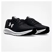 Under Armour  男 Charged Pursuit 3 4E寬楦慢跑鞋-黑-3025801-001 US10 黑色