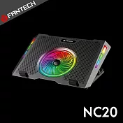 FANTECH NC20 RGB五段式多角度靜音筆電散熱座