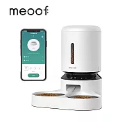 meoof 膠囊寵物自動餵食器 Wi-Fi版 5L雙食碗