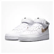 Nike WMNS AIR FORCE 1 07 MID 女休閒鞋-白-DD9625101 US6.5 白色